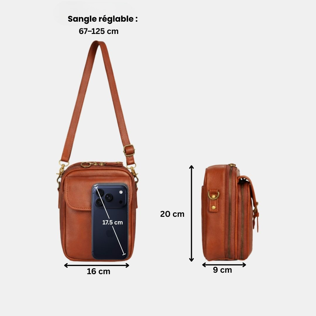 Vastra - Le sac à bandoulière le plus spacieux
